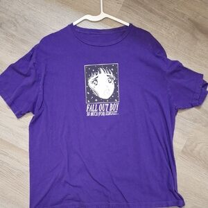 Fall Out Boy So Much For Stardust 2023 Tour Purple Tshirt